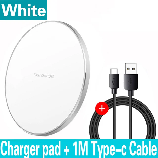 White with Cable