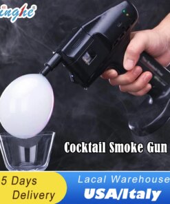 Handheld Smoking Bubble Gun Flavor Blaster Food, Cocktail, Beverage Cocktail Smoke Infuser Infuse Cocktail, Whisky, Wine, Meat