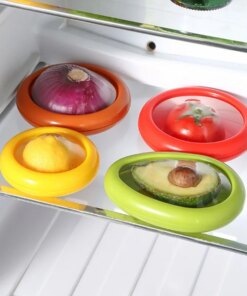 Food Fruit Vegetable Reusable Airtight Fresh Storage Storage Box for Fruits and Vegetables Easy to Clean Kitchen Gadgets