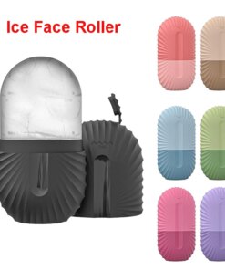 Ice Face Roller Ice Cube Beauty Massage Silicone Ice Mold For Eye Puffiness Ice Facial Roller Shrink Pores